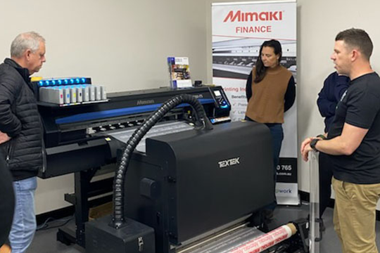 DTF Open Days: Offering visitors an exclusive, hands-on experience with Mimaki's next-gen textile printing technology