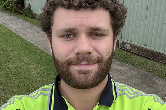 NextGen technician Brandon Whitehouse.