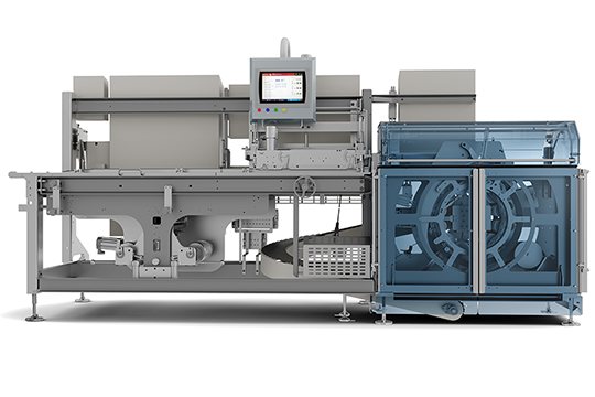 The Hayssen X850: BW Packaging's multi-jaw flow wrapper uniquely designed for cheese and other products that require high seal integrity at high speeds
