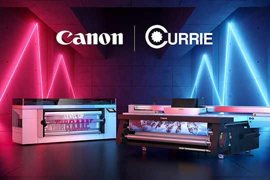 Expanding in the NZ: Currie Group and Canon Production Printing have added the Canon Arizona and Colorado M-series printer ranges to their NZ sign and display portfolio of solutions.