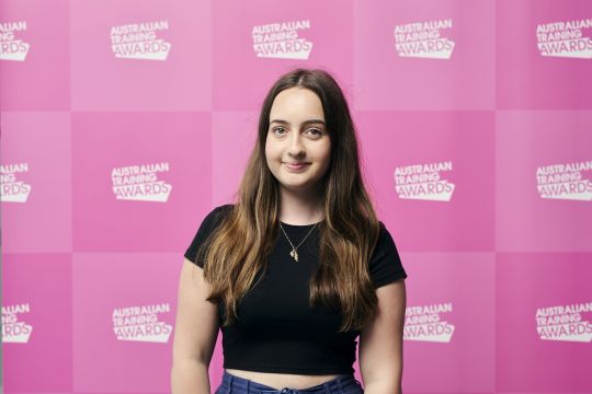 Electrotechnology apprentice Carly Brown.