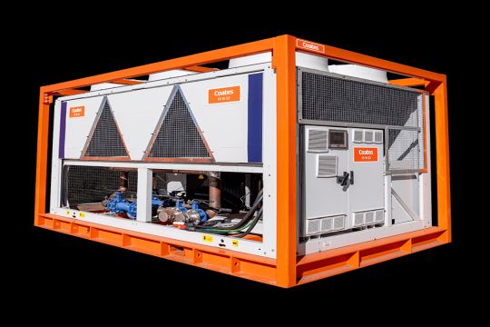 Heat pump chiller.