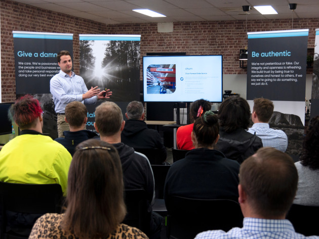 Leading the company forward: Cohesion Labels GM Jamie Waters