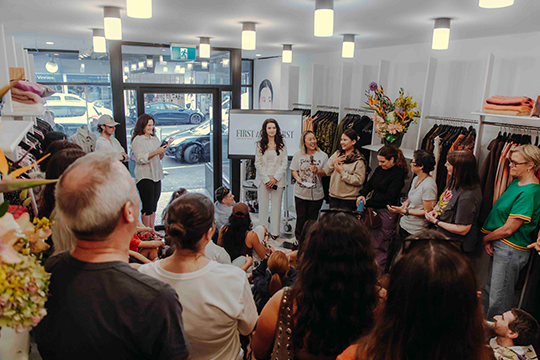 Supporting refugee and migrant women: Epson strengthens its commitment to social impact via its extended partnership with The Social Outfit (Credit: Vasili Papathana)