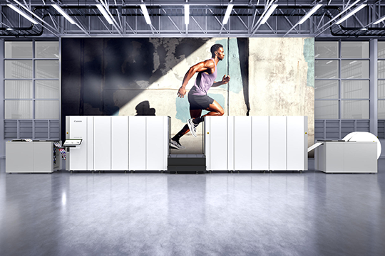 ColorStream expansion: Canon has added the 7000 series to its web-fed inkjet portfolio