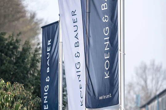 Strong 2026: Koenig & Bauer has recorded the highest order intake in a first quarter for two years