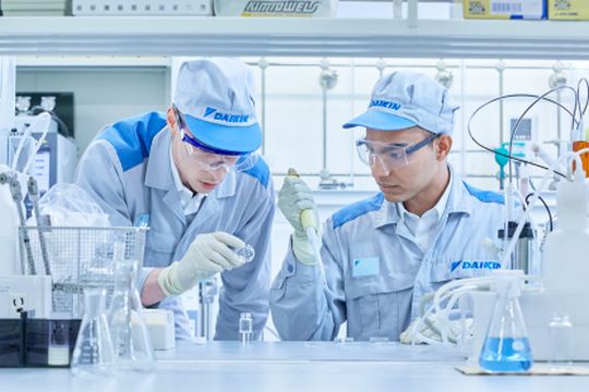 Daikin Chemical India Private Limited begins operations this month.