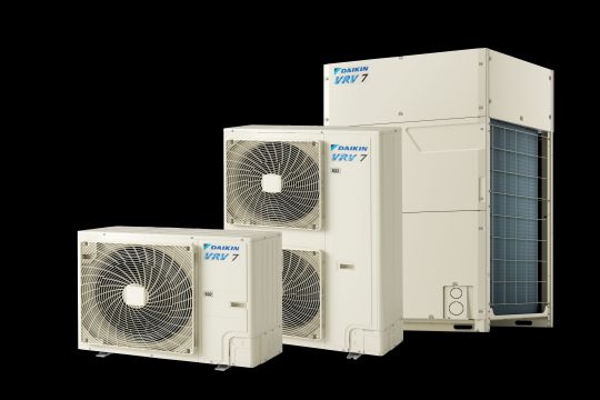 Daikin will showcase its new VRV 7 R32 systems.