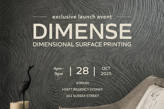 Dimense DA-640: Roland DG Australia will host an exclusive launch event on October 28 at the Hyatt Regency Sydney