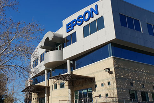 Industry leader: Epson has received an A rating by CDP in Water Security and an A- in Climate Change