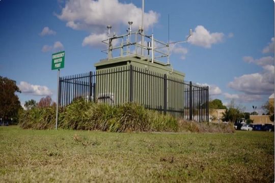 GHG monitoring station in the Upper Hunter, NSW.