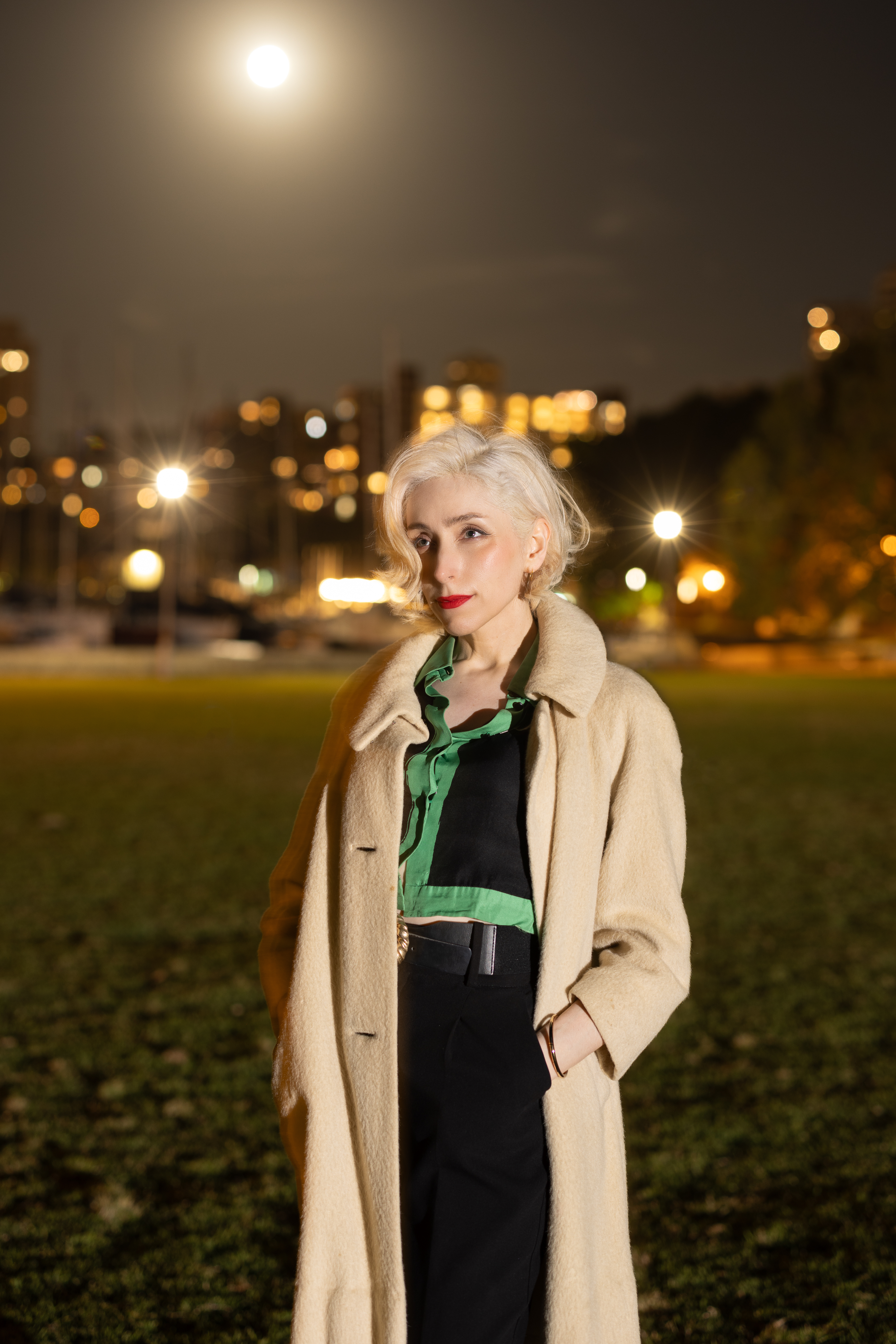 Backlit by the moon. Godox AD1200Pro @ full power 1/1 at 50 meters distance from subject with a standard reflector. Two seconds @ f/2.0, 100ISO @ 50mm. Having more power means you can use the inverse square law to evenly light more of the background from range. Image: Tim Levy