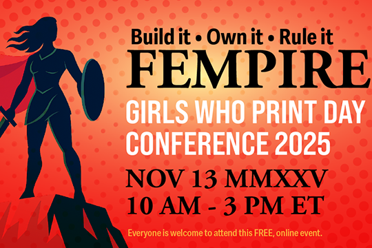 Empowering women in print: Girls Who Print is inviting industry professionals, students, and allies for a free virtual event