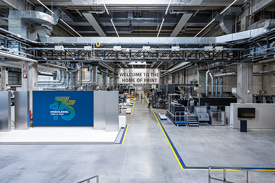 Heidelberg’s Home of Print: Provides expertise and demonstrations