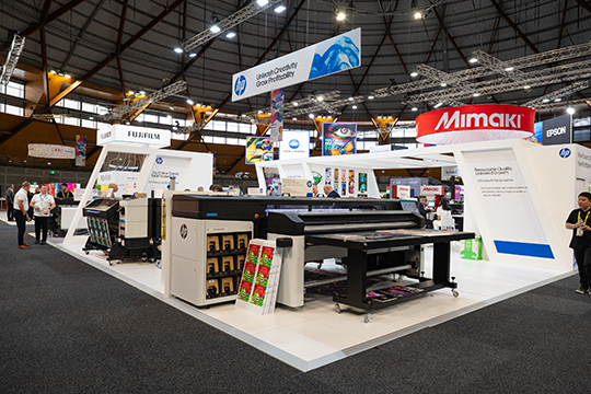 Gold sponsors: Graphic Art Mart and HP Australia have confirmed its support for the upcoming Visual Impact Expo