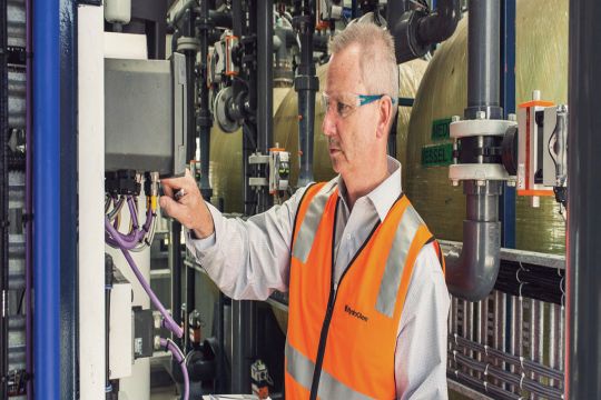 HydroChem staff on the job.