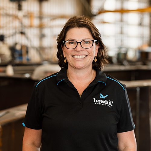 Bowhill Engineering CEO, Jodie Hawkes.