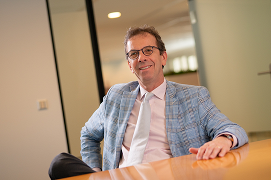 Long-term association partner: Jules Lejeune, managing director of FINAT