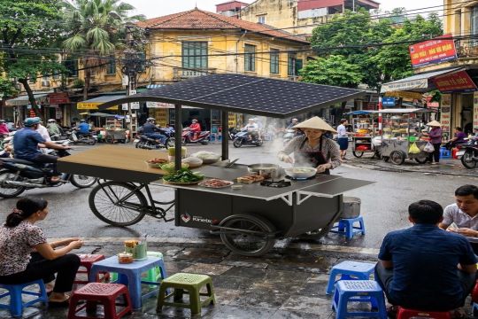 The technology in use in Vietnam.