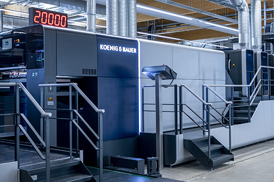Offset technology showcase: IVE will open the doors of its Braeside printing plant for an LIA technical event, featuring live demos from Koenig & Bauer
