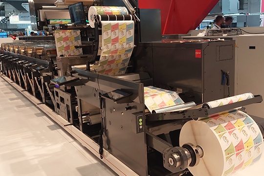 Marching towards full automation: Advanced press technology will be on show at Labelexpo in Barcelona