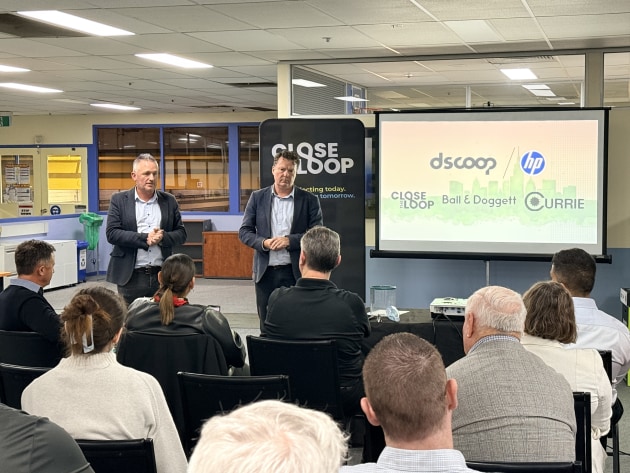 Mark Daws, Currie Group and Craig Walmsley, HP: Committed to industry partnerships