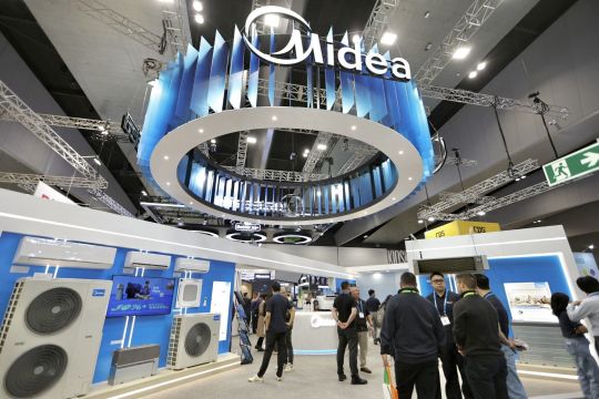 Midea stand at ARBS 2026.
