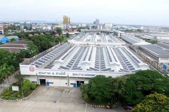 Compressor production facilities in Thailand.