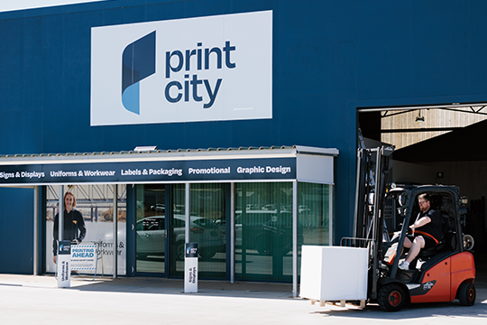 Modern accessibility: The new platform will help Print City scale operations and keep all production in-house at its Murray Bridge facility