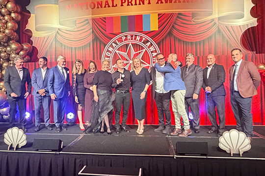 Printer of the Year: The coveted Print21 Printer of the Year Award was presented to Press Print