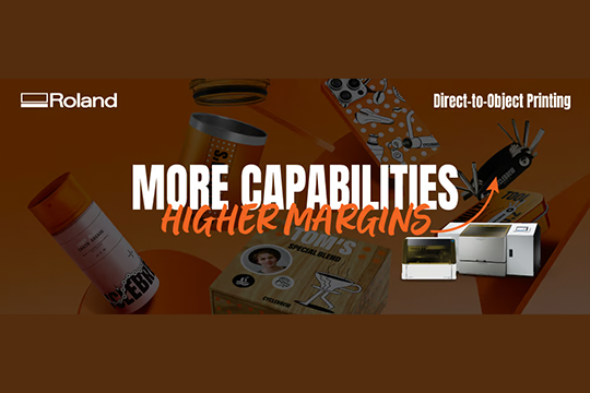 Championing DTO: Roland DG Australia is positioning UV flatbed technology as a strategic solution for on-demand customisation