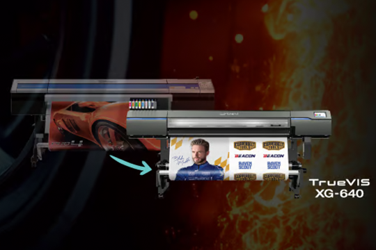 Major savings: Upgrade to a TrueVIS XG-640 Eco-Solvent Printer Cutter or the XP-640 Eco-Solvent Print-Only device and get $5000 off
