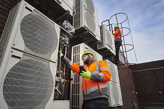 HVAC plant.