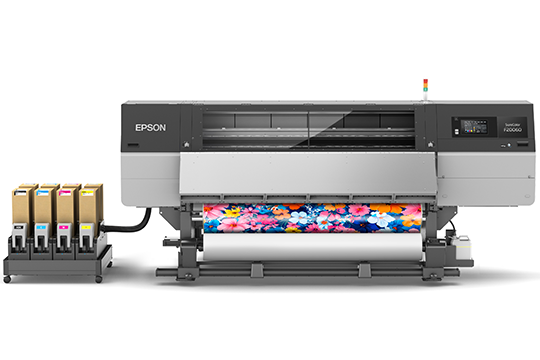 High‑volume textile production: The new SureColor F20060 76‑inch industrial dye sublimation printer