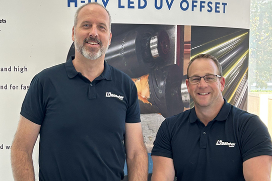 New NSW & ACT lead: Tim Bright (r) with Scott Le Lievre