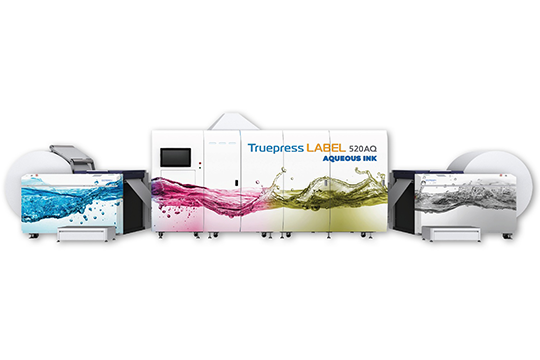 Screen’s new Truepress LABEL AQ520: Technology preview at Labelexpo Europe