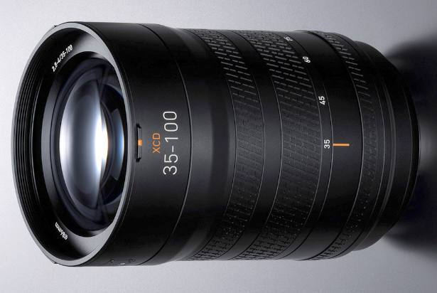 The XCD 2,8-4/35-100E
Standard zoom lens. Image: Hasselblad