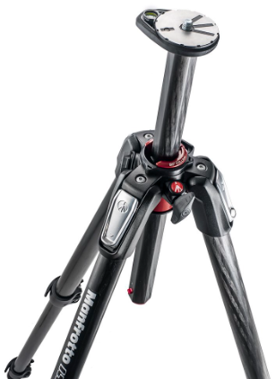 The Manfrotto 055 Carbon Fiber – an industry workhorse. Image: Manfrotto