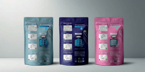 Silver – Christian Alfred Landsberger Glik (Brazil): ‘Eco-Dosadora’ introduces an integrated dosing system for flexible fabric softener packaging