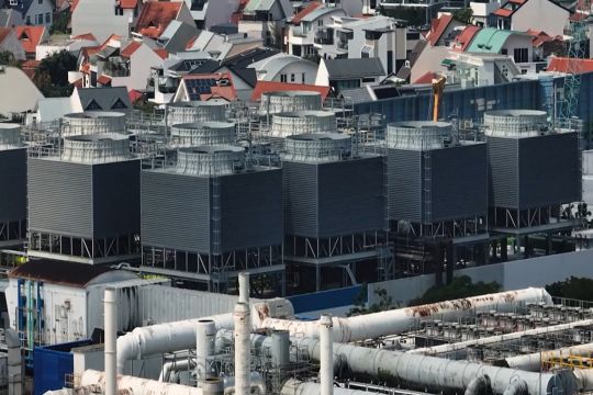 Singapore's landmark cooling system.