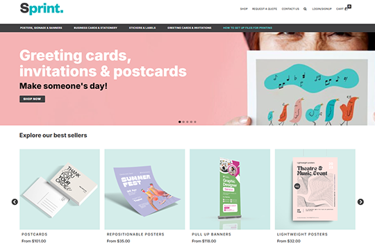 Celebrating 15 years: Special T Print launches new web-to-print platform, Sprint