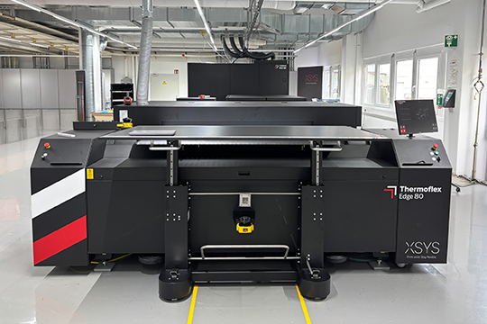 Fastest flexo plate imager: XSYS has launched the Thermoflex Edge 80, its third-generation laser imaging platform