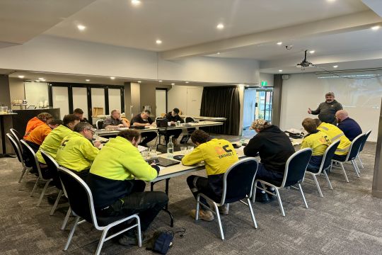 A training workshop for RAC technicians in Tasmania hosted by Beijer Ref and the Superior Training Centre.