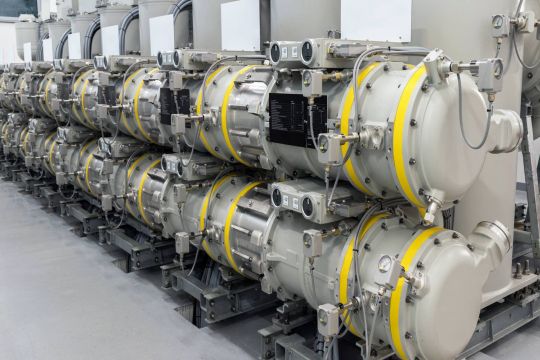Gas insulated switchgear.