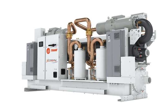 Trane RTWF HT heat pump.