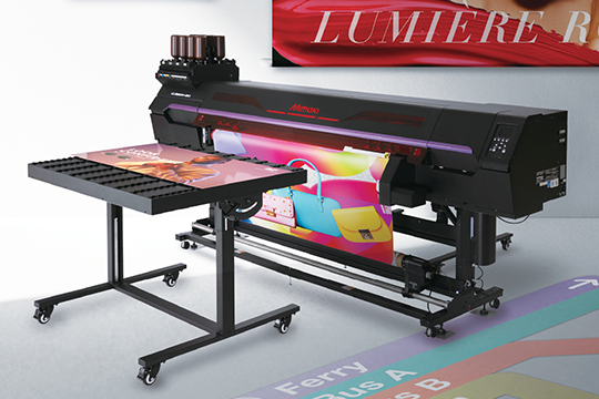 Advancements on flagship range: The new UJ330H-160 hybrid UV printer is set to hit Australian shores in April/May
