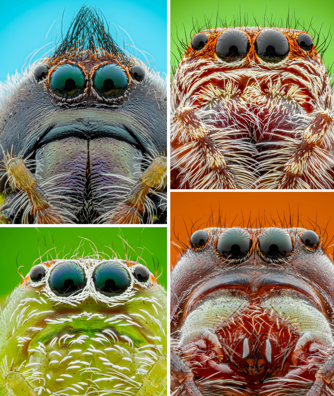 For his category-winning series Jumpers of Aus, John Peters combined backgrounds taken with Bunnings paint sample cards and his signature front-on symmetrical style, which he describes as the most difficult shot type to achieve. He says he’ll often spend hours with a single jumper to get the shot he is looking for.