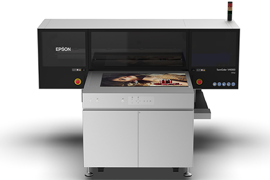 Mid-range UV flatbed printer: Epson has launched the latest in its V-Series UV printer lineup, the new SureColor V4000