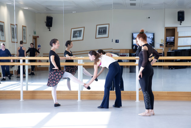 Supplied by the Royal Ballet School. Photography by Rachel Cherry