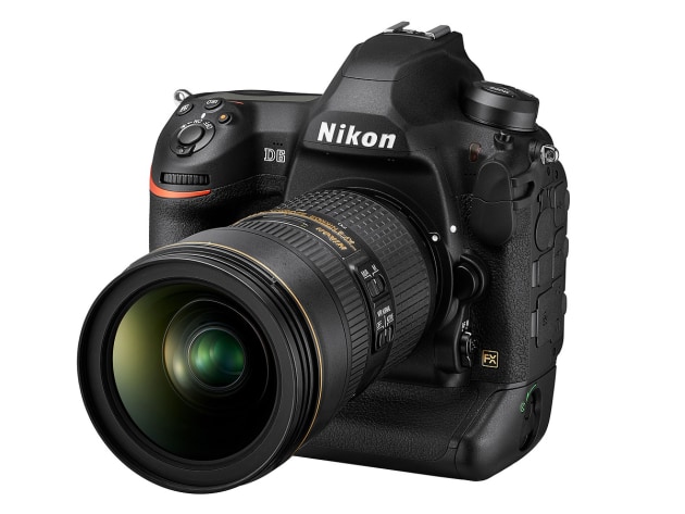 The Nikon D6 is Nikon's flagship professional DSLR.